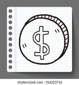 doodle money coin