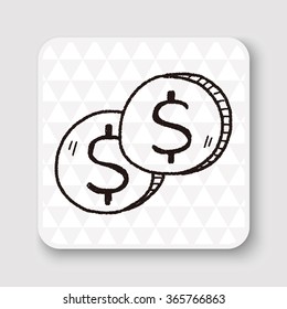 doodle money coin