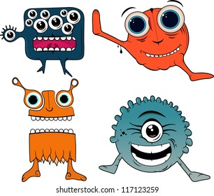 doodle monsters