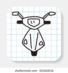 Doodle Motorbike