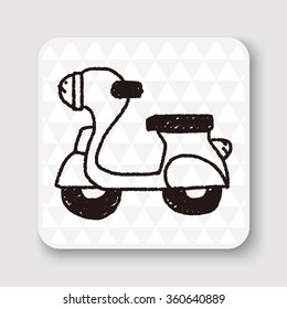 Doodle Motorbike