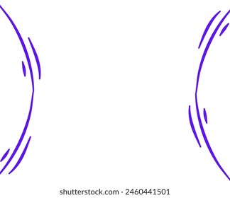 Doodle Movement Element vector design like tattoo isolated in white background