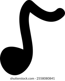 Doodle Music Note Vector Illustration