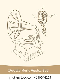 doodle music  set