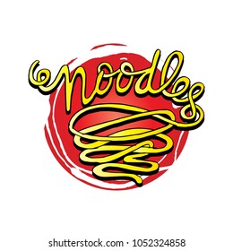 Doodle noodle lettering