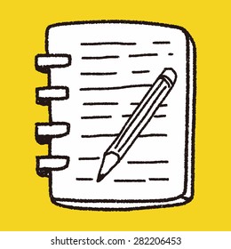 doodle notebook