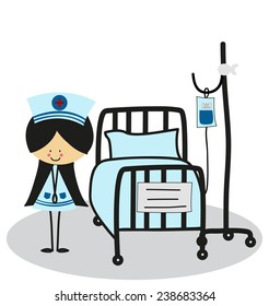 Doodle Nurse - Full Color