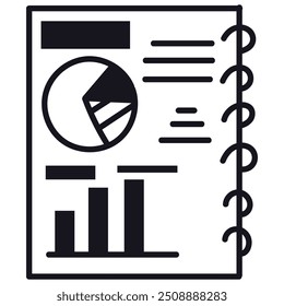 Doodle page of book with chapter and pictures. Cute concept of reading lovers, kids learning, study. Academic book, literature, encyclopedia. Back to school supply. Hand drawn outline illustration