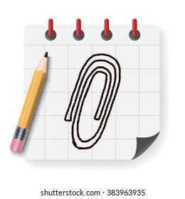Doodle Paper clips