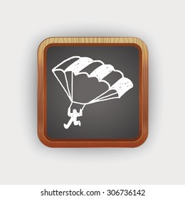 doodle parachute