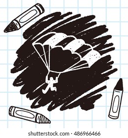 doodle parachute