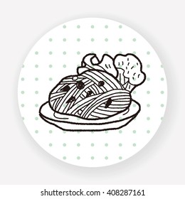 doodle pasta noodle