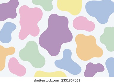 Doodle pattern. Abstract art background vector design with childish scribble, doodle. Fun creative illustration for kids, fabric, prints, cover
