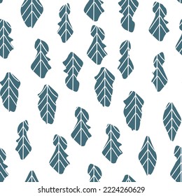 Doodle pattern. Christmas trees. background and texture in vector