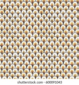 Doodle pattern like fish scale. Texture for web, prints, wallpaper, home decor, textile, invitations or website.