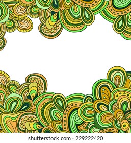 doodle pattern, vector illustration