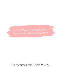doodle pattern washi tape clipart