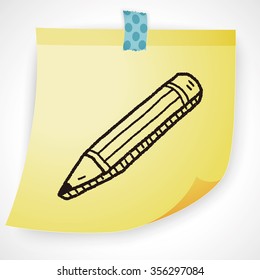 doodle pencil