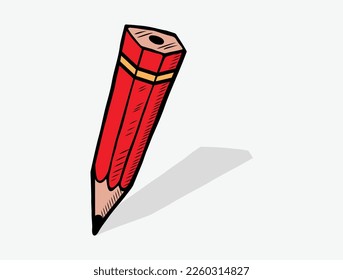 Doodle de lápiz.Esbozar vector en estilo doodle 