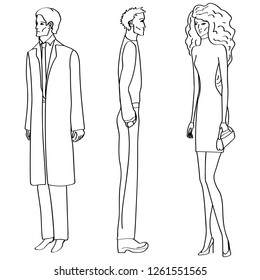 doodle people simple