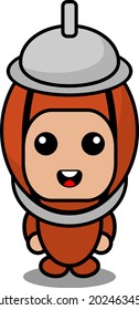 doodle pepper grinder mascot costume cartoon character with funny expression