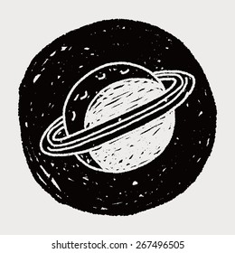 Doodle Planet Stock Vector (Royalty Free) 267496505 | Shutterstock