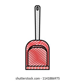 doodle plastic shovel toy object to play