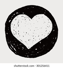Doodle poker Heart