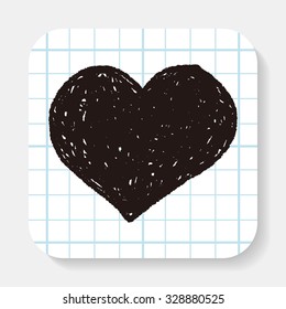 Doodle poker Heart