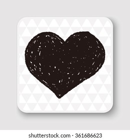 Doodle poker Heart