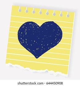 Doodle poker Heart