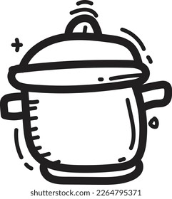 contorno vectorial del icono del garaje