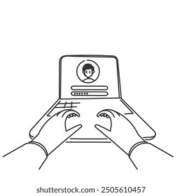 doodle profile username password login and register online on device