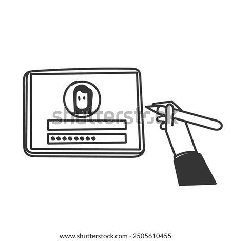 doodle profile username password login and register online on device
