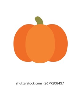 Doodle Pumpkin clipart vector. Pumpkin clipart outline vector. Thanksgiving fun activity coloring pumpkin vegetable for Kindergarten and preschool.