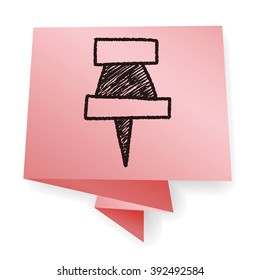 doodle pushpin