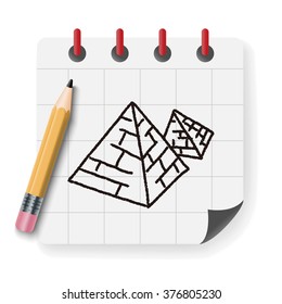 doodle pyramid