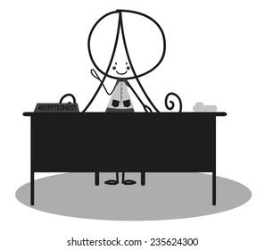 Doodle Receptionist