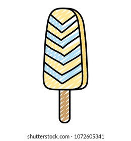 doodle refreshness ice lolly sweet dessert