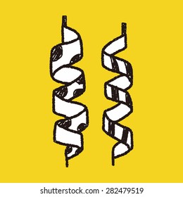 doodle ribbon