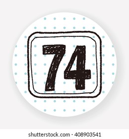 doodle road sign