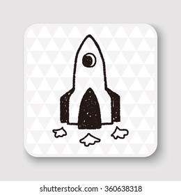 doodle rocket