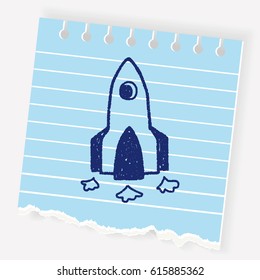 doodle rocket