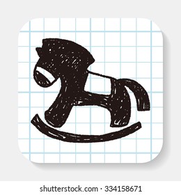 Doodle Rocking horse
