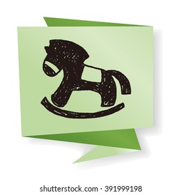 Doodle Rocking horse