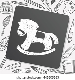 Doodle Rocking horse