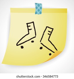 doodle roller skates