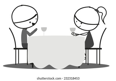 Doodle Romantic date