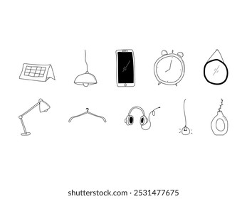 Doodle Room Equipment Element Set