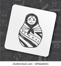 Doodle Russian Dolls